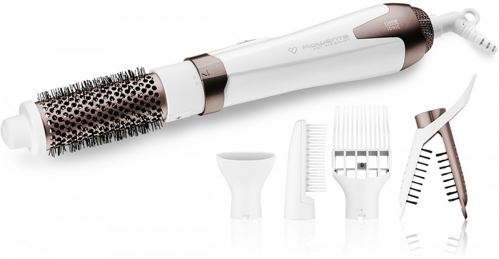 Rowenta Premium Care Hot Air Brush CF7830F0 meleglevegős hajformázó kefe + 5 bővítmény