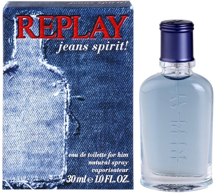 Replay Jeans Spirit! For Him eau de toilette férfiaknak 30 ml