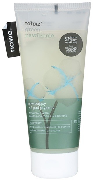 Tołpa Green Moisturizing tusfürdő gél hidratáló hatással  200 ml