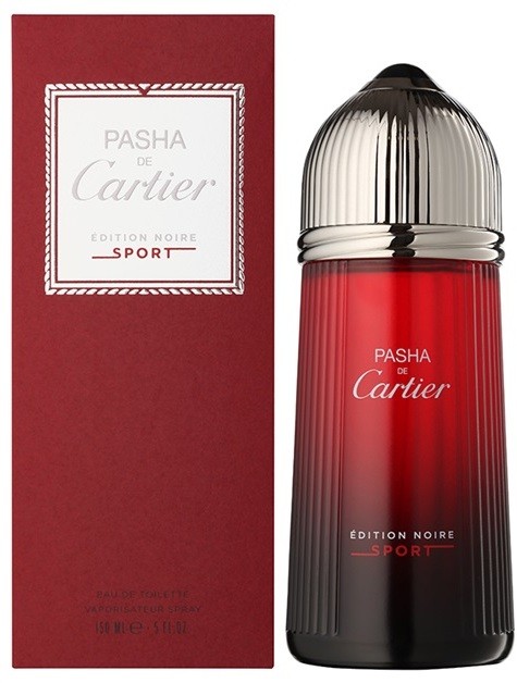 Cartier Pasha de Cartier Edition Noire Sport eau de toilette férfiaknak 150 ml