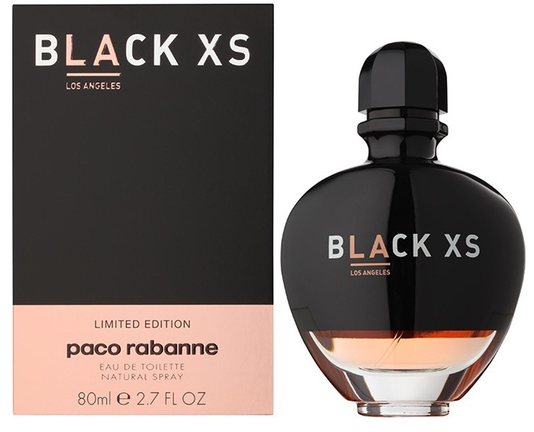 Paco Rabanne Black XS  Los Angeles eau de toilette nőknek 80 ml limitált kiadás