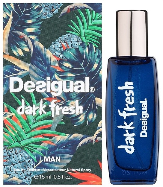 Desigual Dark Fresh eau de toilette férfiaknak 15 ml