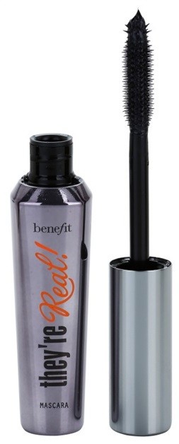 Benefit They're Real! hosszabbító szempillaspirál műszempilla hatás árnyalat Black 8,5 g