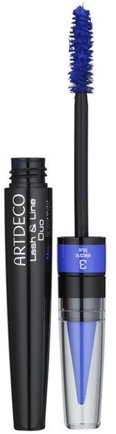 Artdeco Scandalous Eyes Lash & Line Duo szempillaspirál és kajal szemceruza 2 az 1-ben árnyalat 2098.3 Electric Blue 7,5 ml