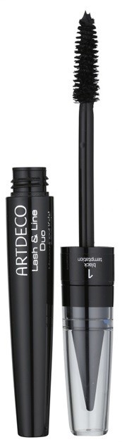 Artdeco Scandalous Eyes Lash & Line Duo szempillaspirál és kajal szemceruza 2 az 1-ben árnyalat 2098.1 Black Temptation 7,5 ml