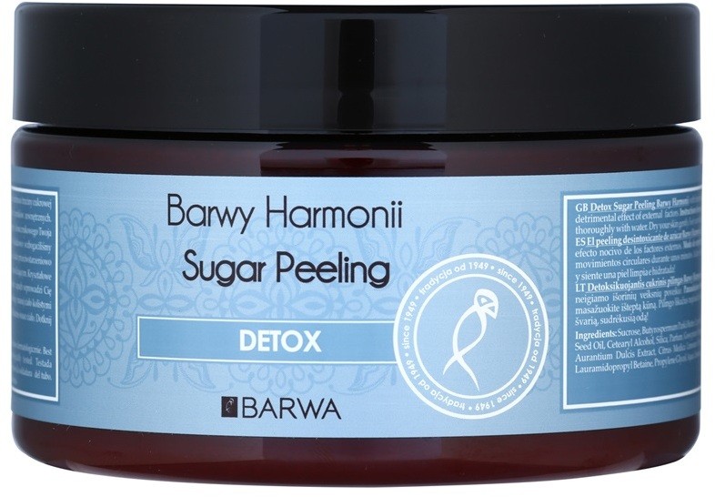 Barwa Harmony Detox cukor peeling tisztító védő hatással Bamboo & Sugar Cane Extract 250 ml