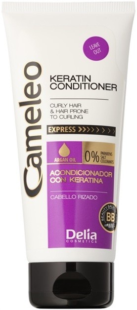 Delia Cosmetics Cameleo BB keratin kondicionáló hullámos hajra  200 ml