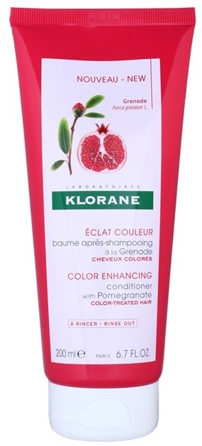 Klorane Pomegranate kondicionáló az élénk hajszínért  200 ml