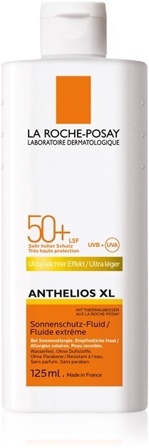 La Roche-Posay Anthelios XL fluid az érzékeny bőrre SPF 50+  125 ml