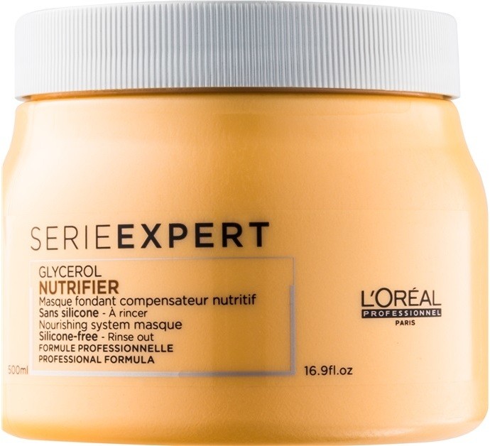 L’Oréal Professionnel Série Expert Nutrifier tápláló maszk száraz és sérült hajra  500 ml