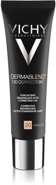 Vichy Dermablend 3D Correction korrekciós kisimító make-up SPF 25 árnyalat 20 Vanilla 30 ml