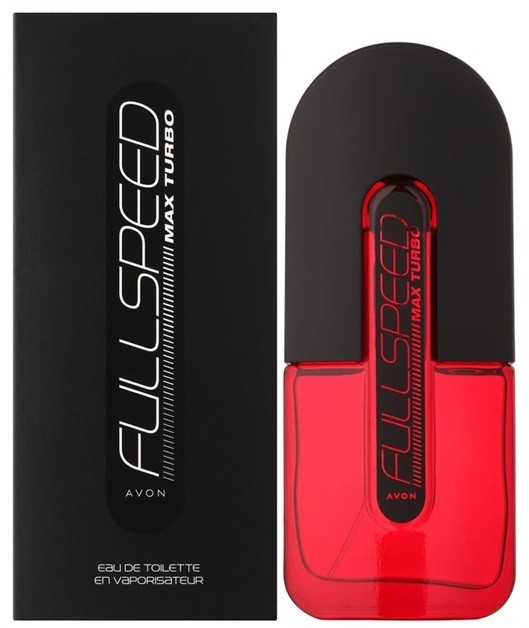 Avon Full Speed Max Turbo eau de toilette férfiaknak 75 ml