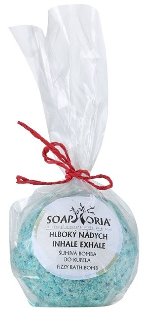 Soaphoria Inhale Exhale fürdőbomba regeneráló hatással  85 g