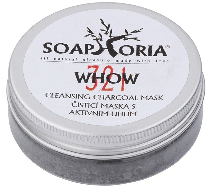 Soaphoria Organic tisztító maszk szénporral  50 ml