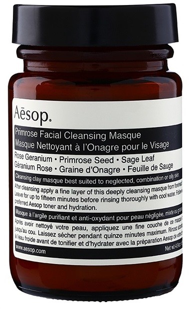 Aésop Skin Primrose tisztító agyagos arcmaszk  120 ml