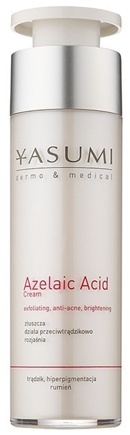 Yasumi Dermo&Medical Azelaic Acid nyugtató krém az aknéra hajlamos érzékeny bőrre  50 ml