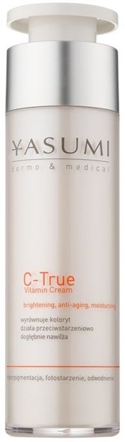 Yasumi Dermo&Medical C-True vitaminos krém ránctalanító hatással  50 ml