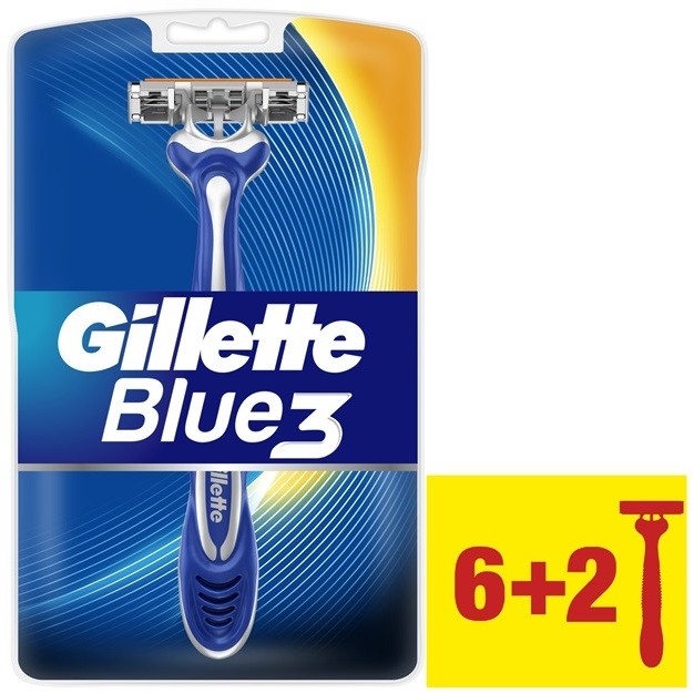 Gillette Blue 3 eldobható borotva  8 db