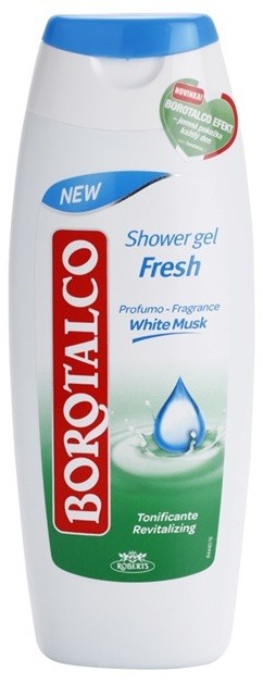 Borotalco Fresh revitalizáló tusfürdő gél  250 ml