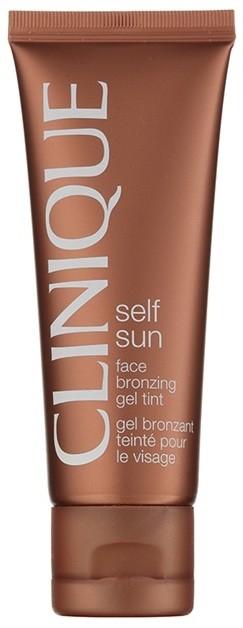 Clinique Self Sun bronzosító gél arcra  50 ml