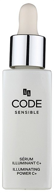 AA Cosmetics CODE Sensible élénkítő arcszérum  30 ml