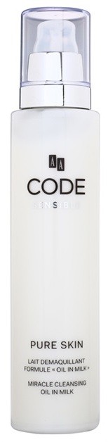 AA Cosmetics CODE Sensible Pure Skin tisztító arctej  200 ml