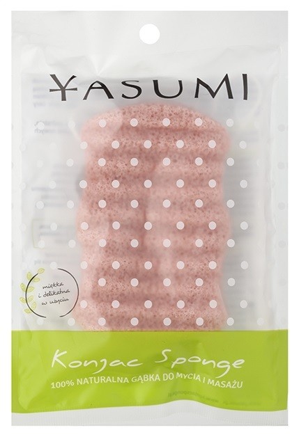 Yasumi Konjak Lycopene puha fürdő szivacs száraz és érzékeny bőrre L méret
