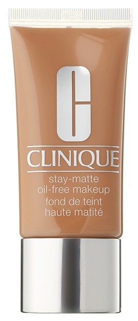 Clinique Stay Matte folyékony make-up kombinált és zsíros bőrre árnyalat 19 Sand 30 ml