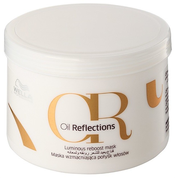 Wella Professionals Oil Reflections tápláló maszk a puha és fénylő hajért  500 ml