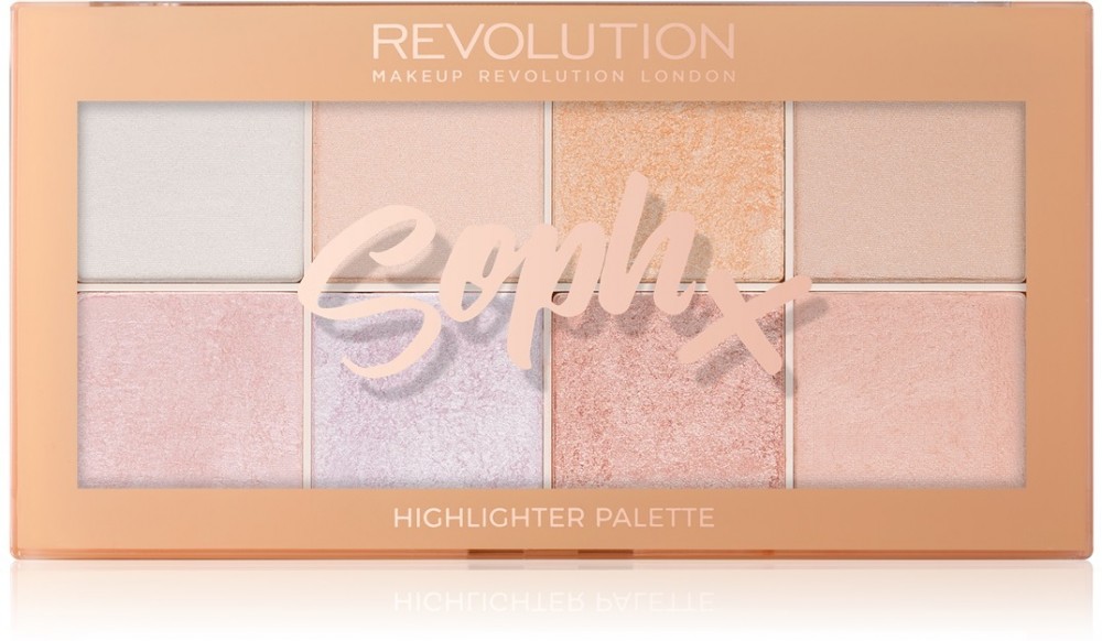 Makeup Revolution Soph X bőrvilágosító paletta 8 x 2 g