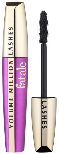 L’Oréal Paris Volume Million Lashes Fatale szempillaspirál a maximális dús hatásért árnyalat Black 9,4 ml