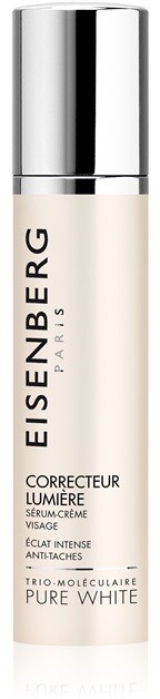 Eisenberg Pure White élénkítő arcszérum a pigment foltok ellen  50 ml