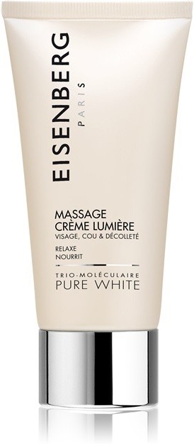 Eisenberg Pure White masszírozó krém az arcra élénk és hidratált bőr  75 ml