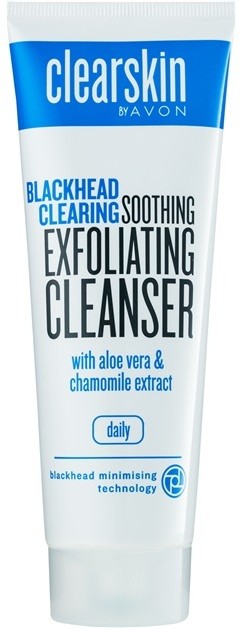 Avon Clearskin  Blackhead Clearing tisztító peelinges gél a fekete pontok ellen  125 ml