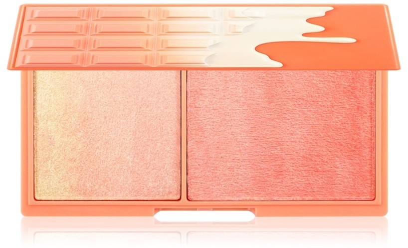 Makeup Revolution I ♥ Makeup Peach And Glow élénkítő paletta  11 g