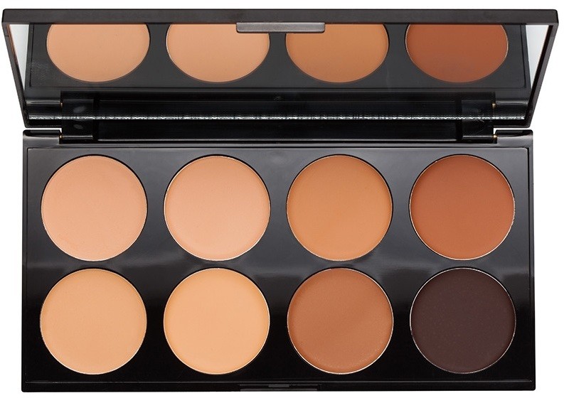 Makeup Revolution Cover & Conceal korrektor paletta árnyalat Medium - Dark 10 g