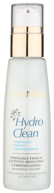 Dermika HydroClean tonizáló esszencia a bőrszín élénkítésére  150 ml