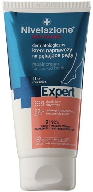 Ideepharm Nivelazione Expert krém a megrepedezett sarokbőrre regeneráló hatással  75 ml