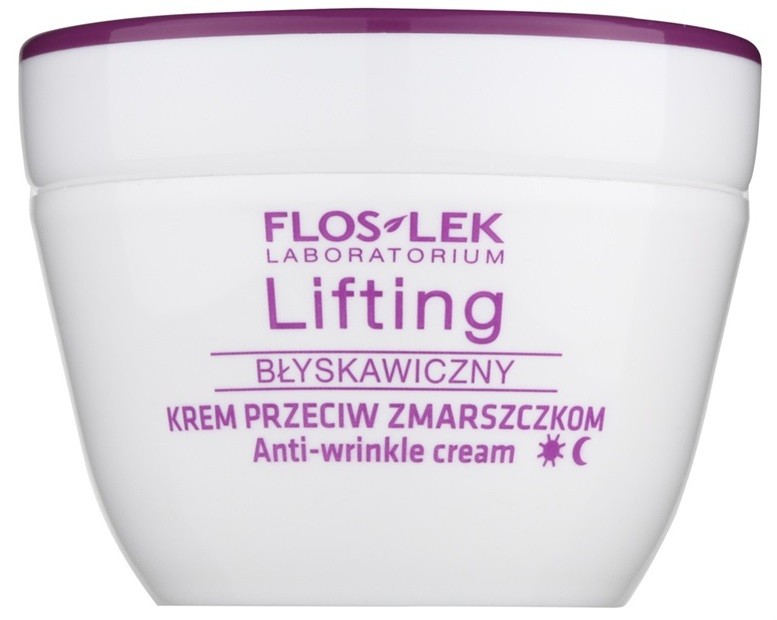 FlosLek Laboratorium Lifting Immediate ránctalanító krém lifting hatással  50 ml