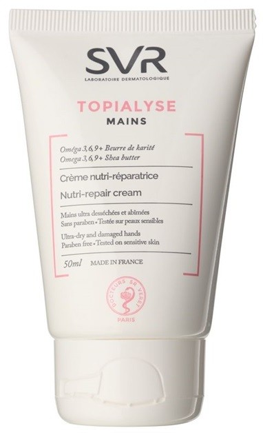 SVR Topialyse megújító kézkrém regeneráló hatással  50 ml