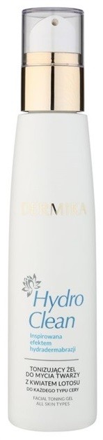 Dermika HydroClean tonizáló tisztító gél az arcra  200 ml