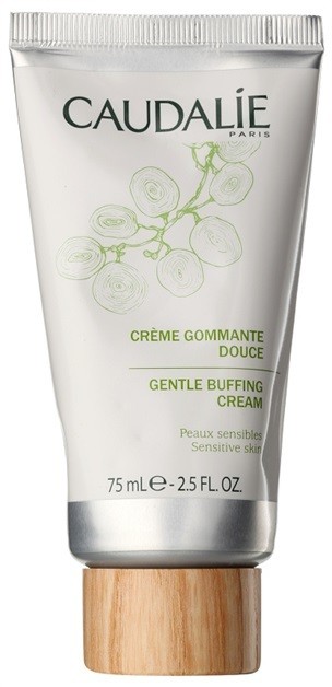 Caudalie Masks&Scrubs Gyengéd hámlasztó krém az érzékeny arcbőrre  75 ml