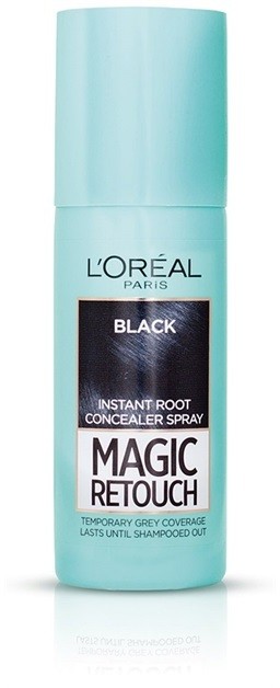 L’Oréal Paris Magic Retouch spray a lenövések azonnali elfedéséhez árnyalat Black 75 ml