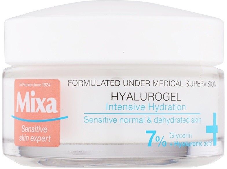 MIXA Hyalurogel Light hidratáló arckrém hialuronsavval  50 ml