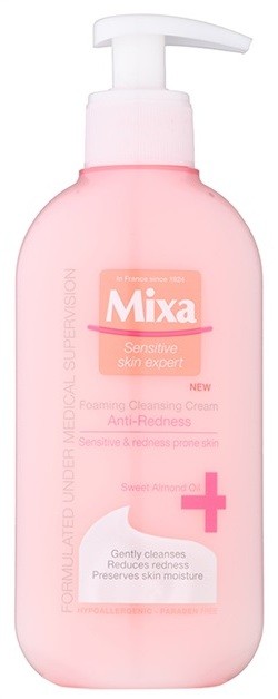 MIXA Anti-Redness gyengéden tisztító habos krém  200 ml