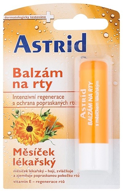 Astrid Lip Care regeneráló ajakbalzsam orvosi körömvirággal  4,8 g