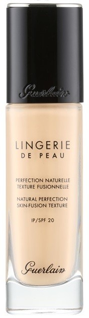 Guerlain Lingerie de Peau természetes hatású make-up  SPF 20 árnyalat 02W Light Warm 30 ml