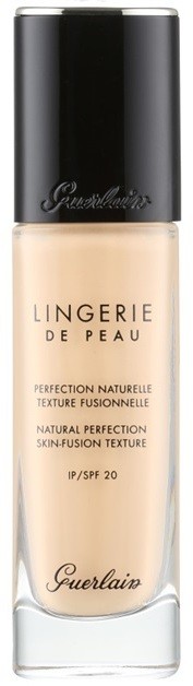 Guerlain Lingerie de Peau természetes hatású make-up  SPF 20 árnyalat 02W Light Warm 30 ml