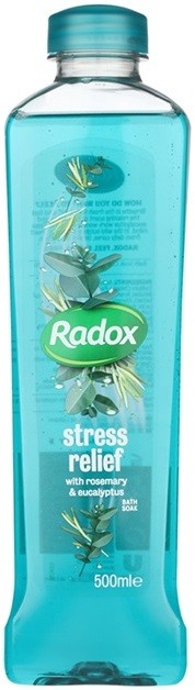 Radox Feel Restored Stress Relief habfürdő Rosemary & Eucalyptus 500 ml