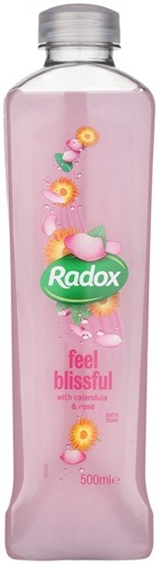 Radox Feel Luxurious Feel Blissful habfürdő Calendula & Rose 500 ml